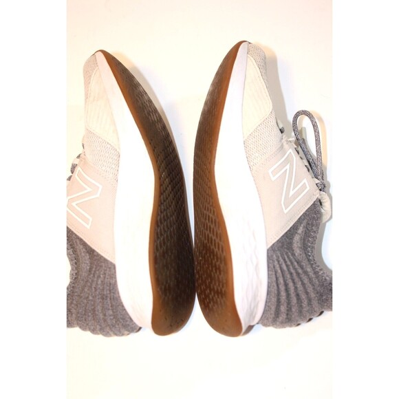 New Balance Fresh Foam Roav Tan White Gray Running Sneaker Women's Size 7.5 - Picture 7 of 7